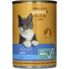 G'Woon g'woon kattensnoepjes zalm (400 g)