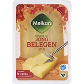 Melkan kaas plakken jong belegen 48+ (485 g)