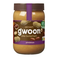 G'Woon g'woon pindakaas met stukjes (600 g)