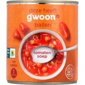G'Woon romige tomatensoep (300 ml)