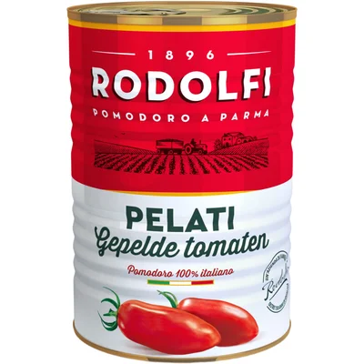 Rodolfi Pelati gepelde tomaten