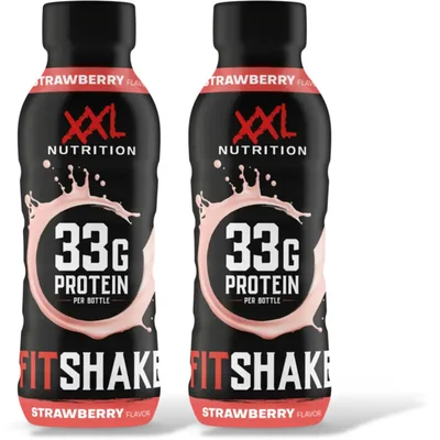 XXL Nutrition Fitdrink strawberry flavour 2-pack