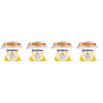 Zuivelhoeve Boer'n yoghurt mango-passie muesli 4-pck