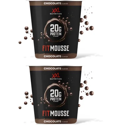 XXL Nutrition Fitmousse chocolate flavour 2-pack