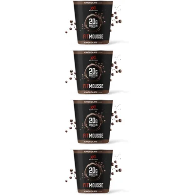 XXL Nutrition Fitmousse chocolate flavour 4-pack