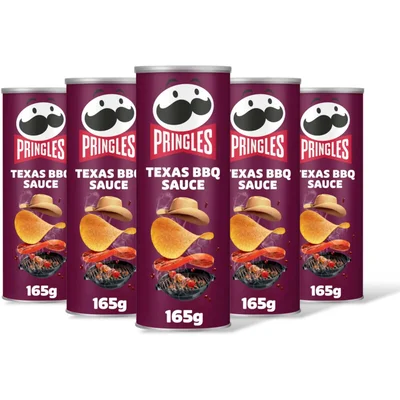 Pringles Texas BBQ 5-pack