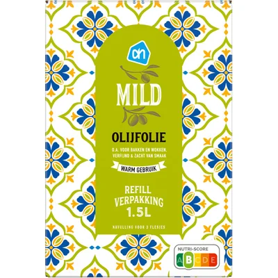 AH Mild olijfolie navulverpakking