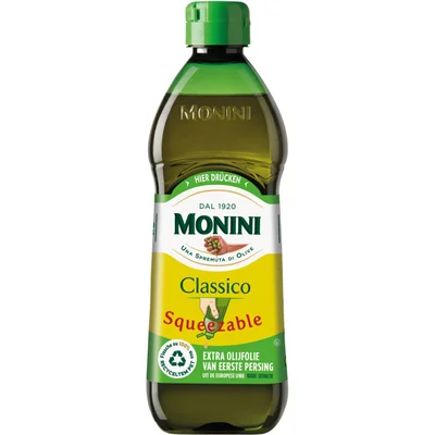 Monini Classico olijfolie knijpfles