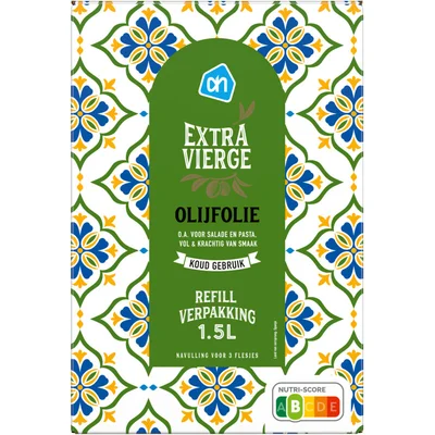 AH Extra vierge olijfolie navulverpakking