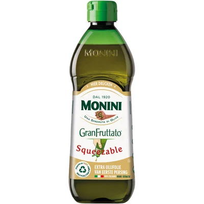 Monini Gran fruttato olijfolie knijpfles