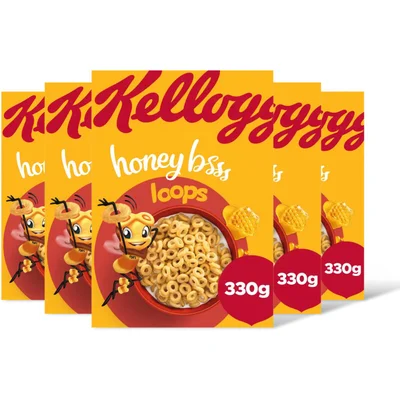 Kellogg's Honey bsss loops 5-pack