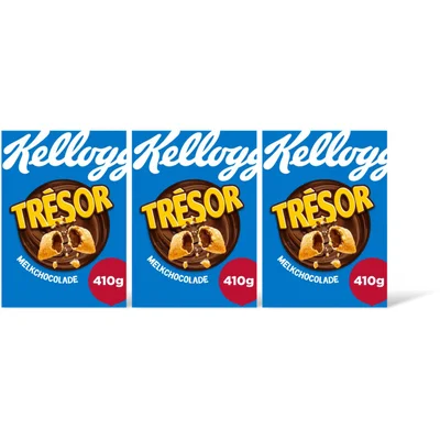 Kellogg's Tresor melk choco 3-pack