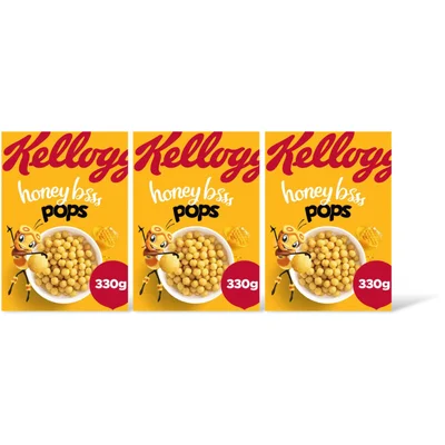 Kellogg's Honey bsss pops 3-pack