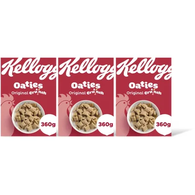 Kellogg's Oaties original crunch 3-pack