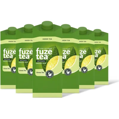 Fuze Tea Green ice tea 6-pack