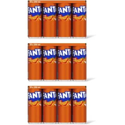 Fanta Orange 24-pack