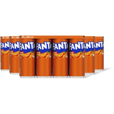 Fanta Orange 8-pack 5-pack