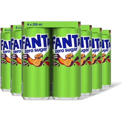 Fanta Exotic zero sugar 24-pack