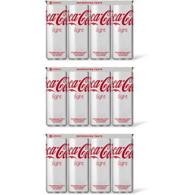 Coca-Cola Light 8-pack 3-pack
