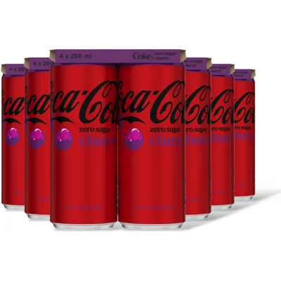 Coca-Cola Zero sugar cherry 24-pack