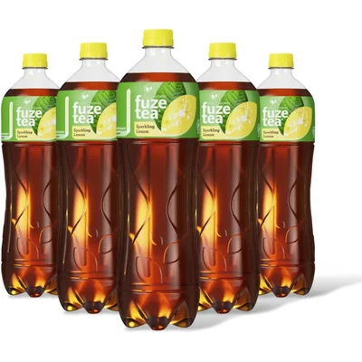 Fuze Tea Sparkling black tea 5-pack
