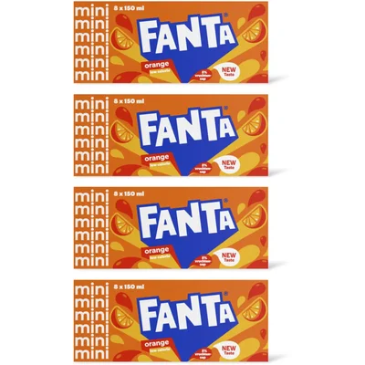 Fanta Orange mini 32-pack