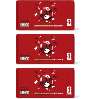 Coca-Cola Zero sugar 60-pack