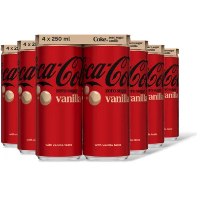 Coca-Cola Zero sugar vanilla 24-pack