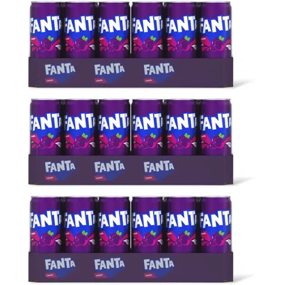 Fanta Cassis tray 3-pack