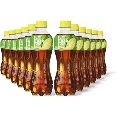 Fuze Tea Sparkling black tea 12-pack