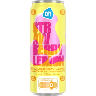 AH Soda strawberry lemon flavour