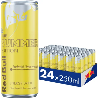 Red Bull Sudachi limoensmaak 24-pack