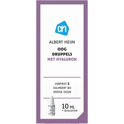 AH Oogdruppels met hyaluron