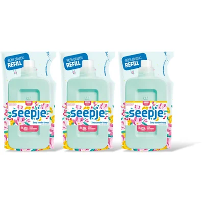 Seepje Wasmiddel navulzak kleur 3-pack