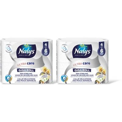 Nalys Ultra care giga roll toiletpapier 2-pack