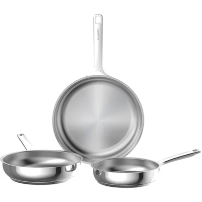 Berghoff 3-delig braadpannenset helix