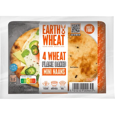 Earth & Wheat Mini naanbrood