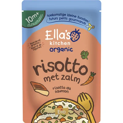 Ella's Kitchen Risotto met zalm 10m+