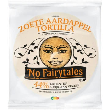 No Fairytales Zoete Aardappel tortilla