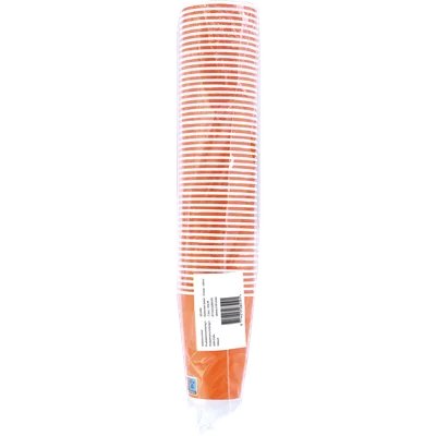 Neutraal Kartonnen beker - Oranje