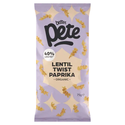Better Pete Lentil twist paprika bio