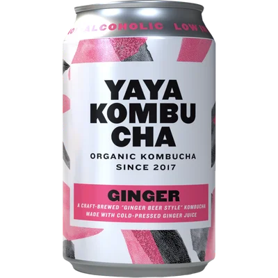 Yaya Kombucha Ginger bio