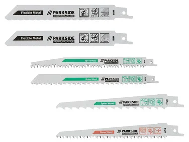 PARKSIDE PERFORMANCE® Reciprozaagbladenset