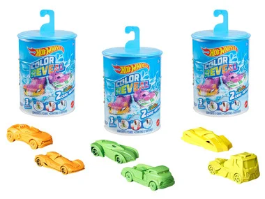 Hot Wheels Color Reveal van kleur veranderende voertuigen