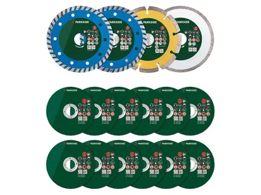 PARKSIDE® Doorslijpschijfset
