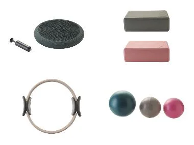 CRIVIT Zitkussen, yogablokken, pilatesring of yogaballen