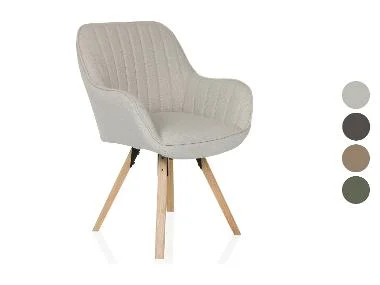hjh LIVING Draaibare eetkamerstoel Scandi Soft