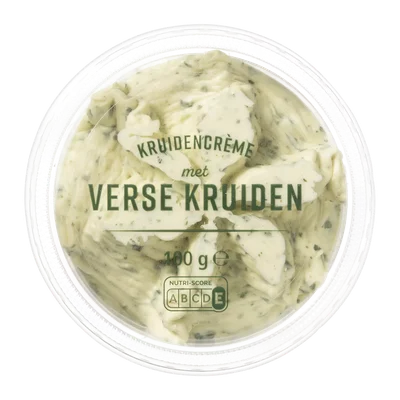Kruidencrème met verse kruiden