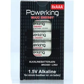 Powerking Batterijen AAA 8 stuks