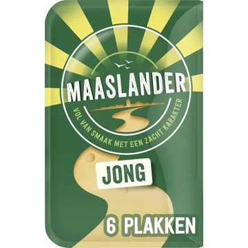 Maaslander Jong 50+ Kaas Plakken 150 g